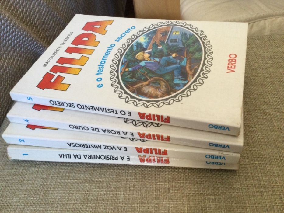 Filipa, Livros Antigos, entre 1985 e 1990
