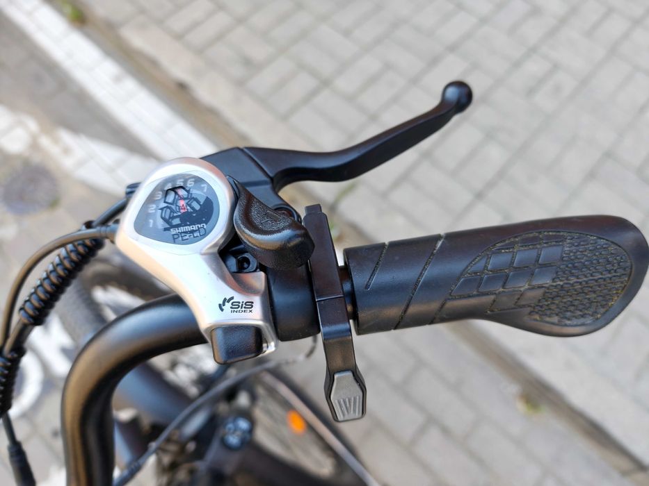 Rower elektryczny miejski uniwersalny PURE UNICORN U2 750W 12.8Ah shimano