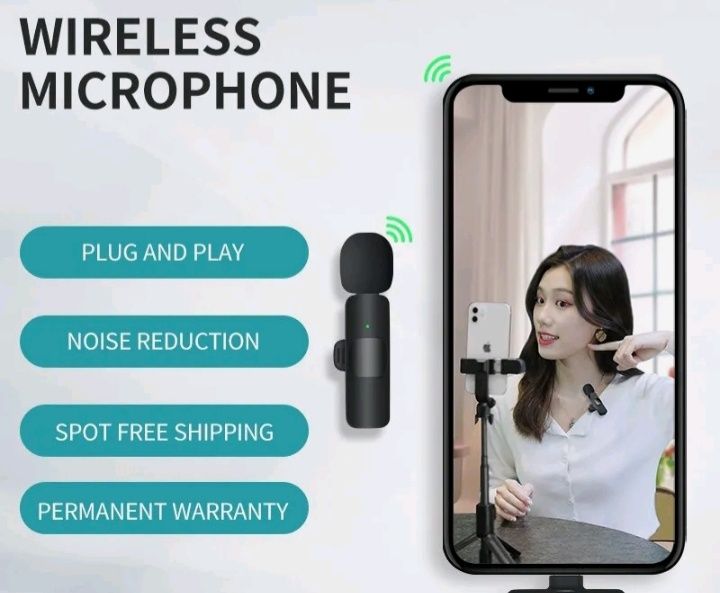 Mini mikrofon do nagrywania ałdio video