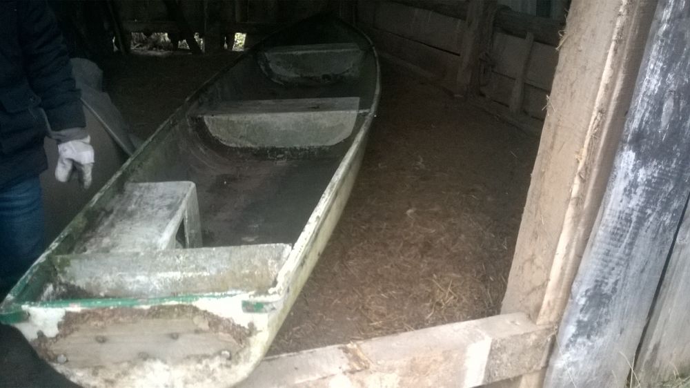 Łódź wiosłowa motorowa pychówka 7,5m