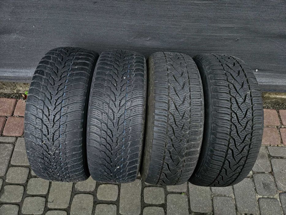 Koła Alufelgi 14 opony zimowe Dezent 185/60/14 6mm 5x100 niemieckie