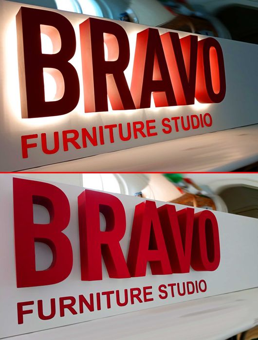 Наружная реклама, Объемные буквы, Лайтбокс, Вывеска на заказ