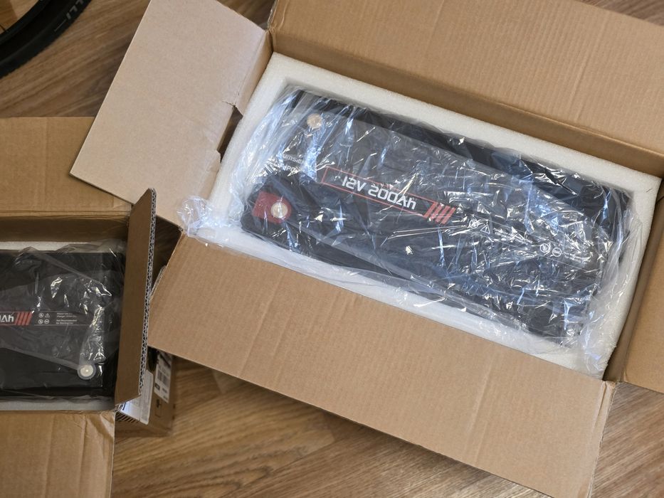 В НАЯВНОСТІ Акумулятор 200Аг 12В LiFePO4 Humsienk 12V 200Ah — 2560Wh | BMS 250A | 6000+ Нові