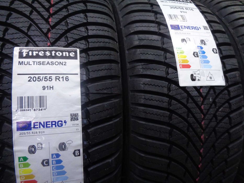 205/55R16 FIRESTONE Multiseason 2 -Nowe Opony Całoroczne, ANDAR Poleca
