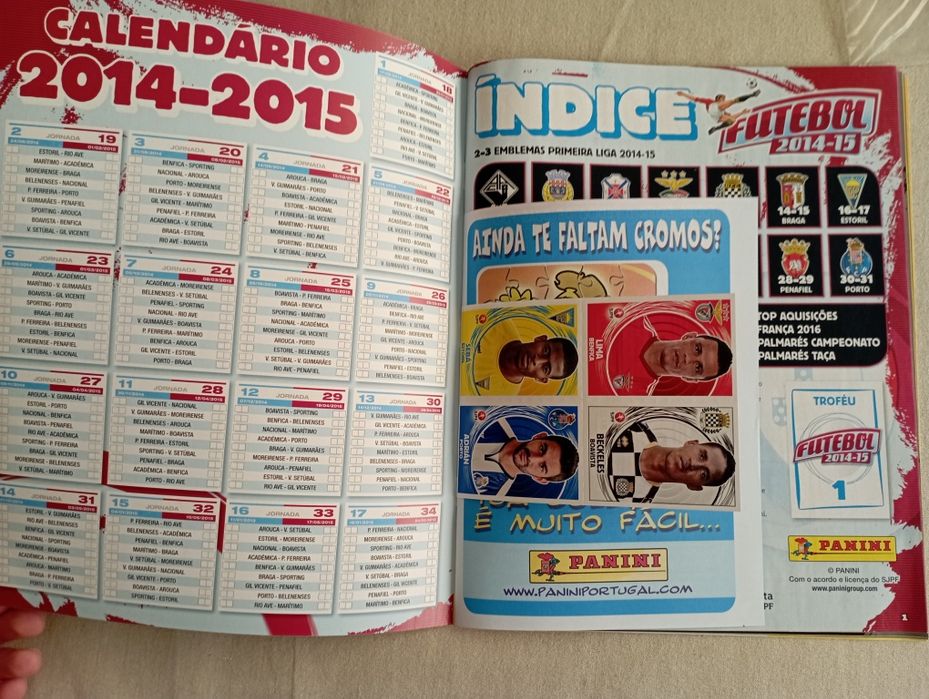 Panini Futebol 2014-15