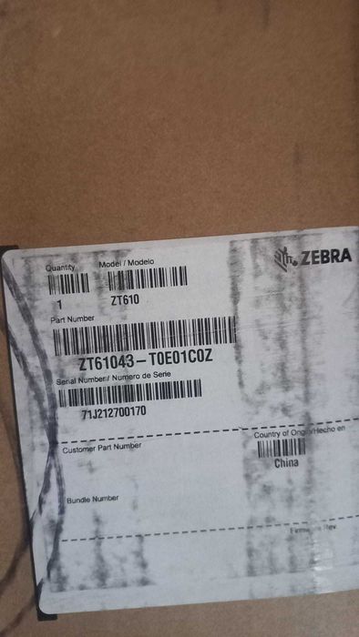 Zebra ZT610 label printer Thermal transfer 300 x 300 DPI - RFID