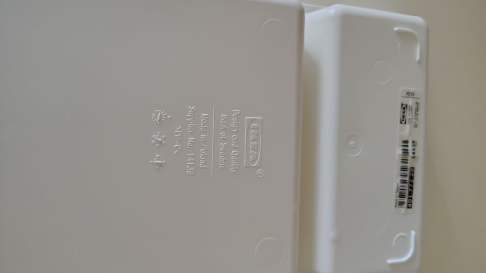 Nowe organizery do szuflad 2 pack Ikea