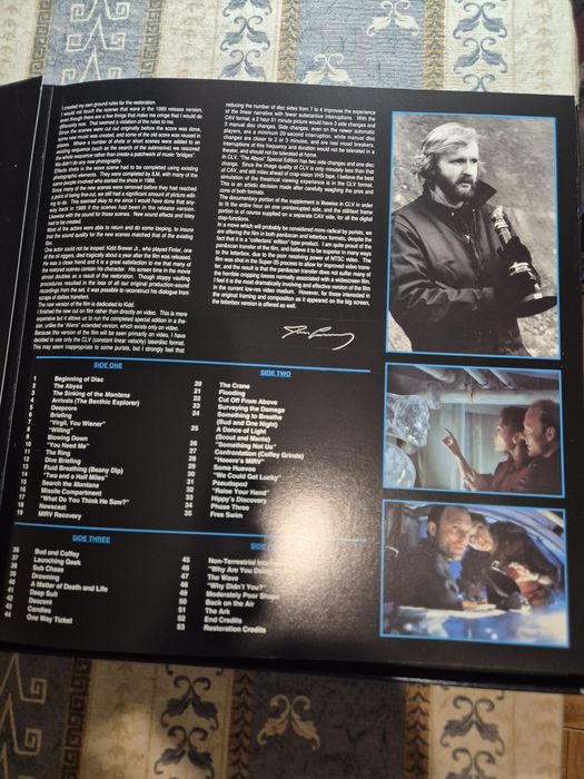 Vendo filme laser disc The Abyss special edition