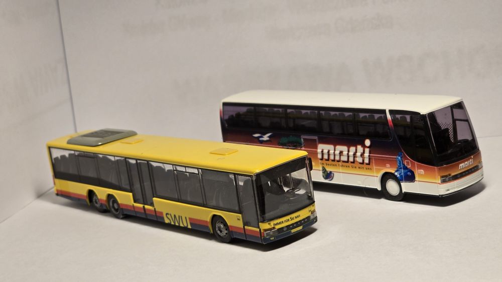 Model autobusu Setra S319NF + S315HD 1:87 Rietze