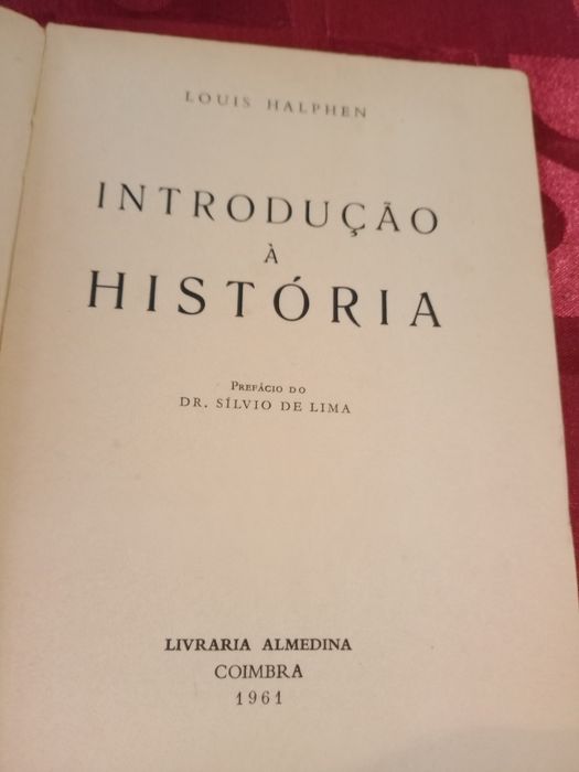 Livro Introdução a história
