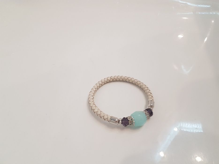 Skórzana bransoletka - Tchibo