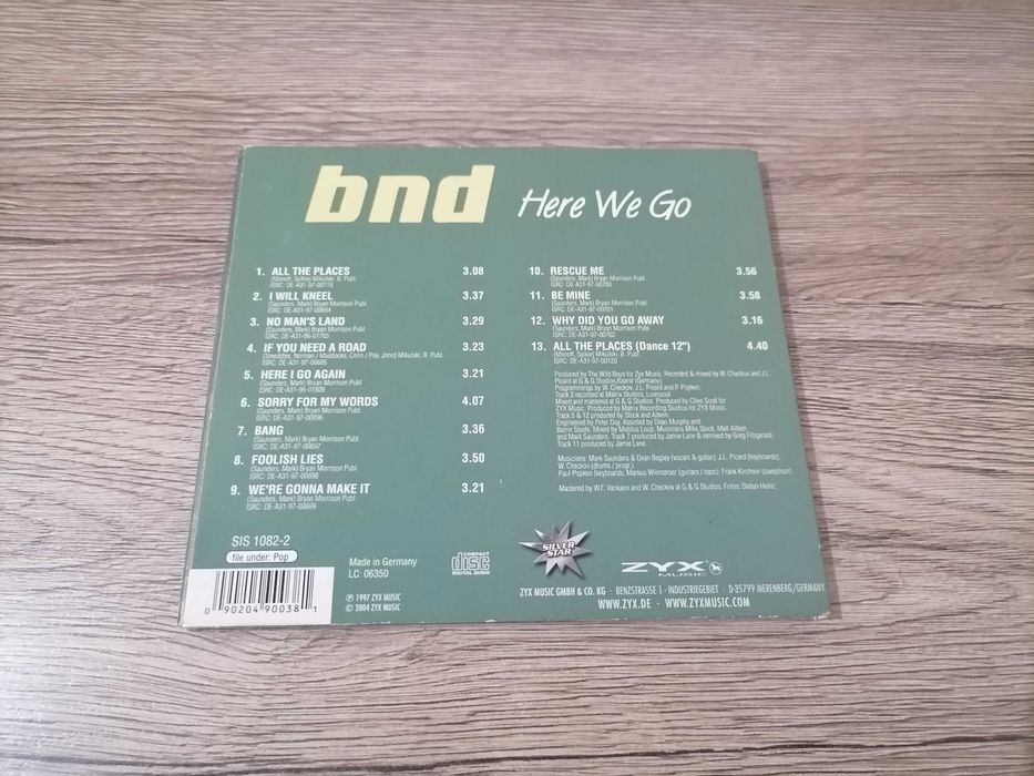 BND – Here We Go CD (865)