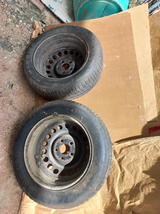 2 rodas com pneu