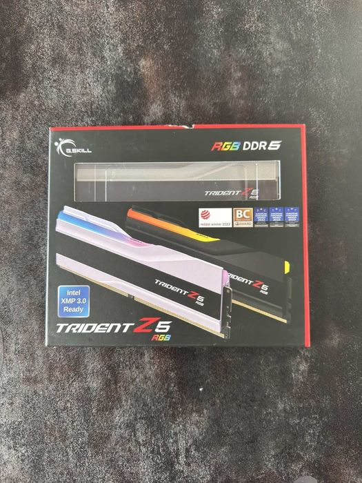Ram G.SKILL Trident Z5 RGB 32GB (16GBx2) DDR5 8000MHz CL38 nowe