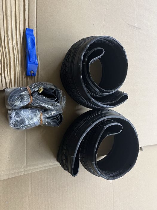 Zestaw opony rowerowe z detkami 20x1,75
