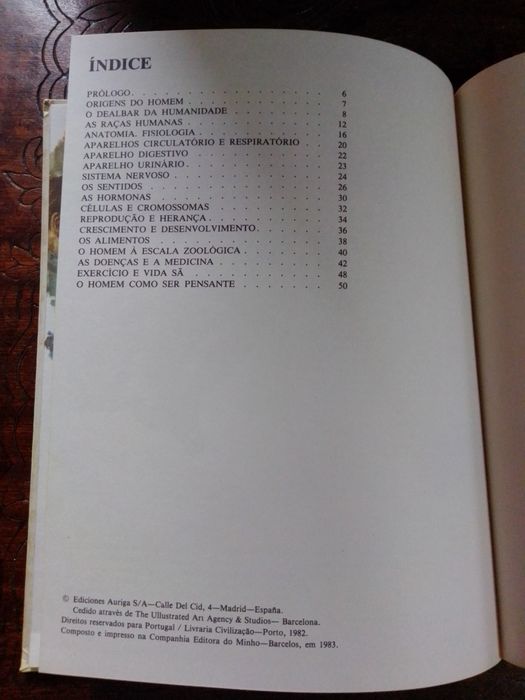 Livro - O Corpo Humano (1982)