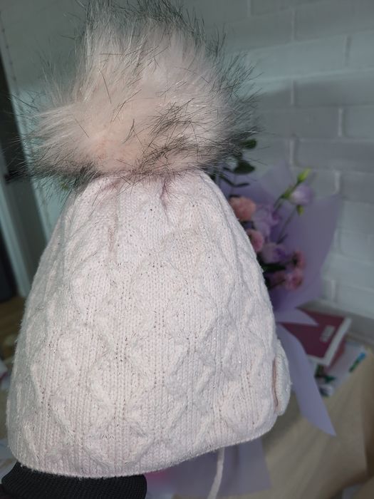 Шапка тепла, Зимова дитяча  шапка та шарф 2-3-4роки