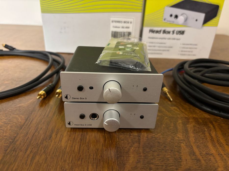 Wzmacniacz Pro-Ject stereobox S + headbox S USB