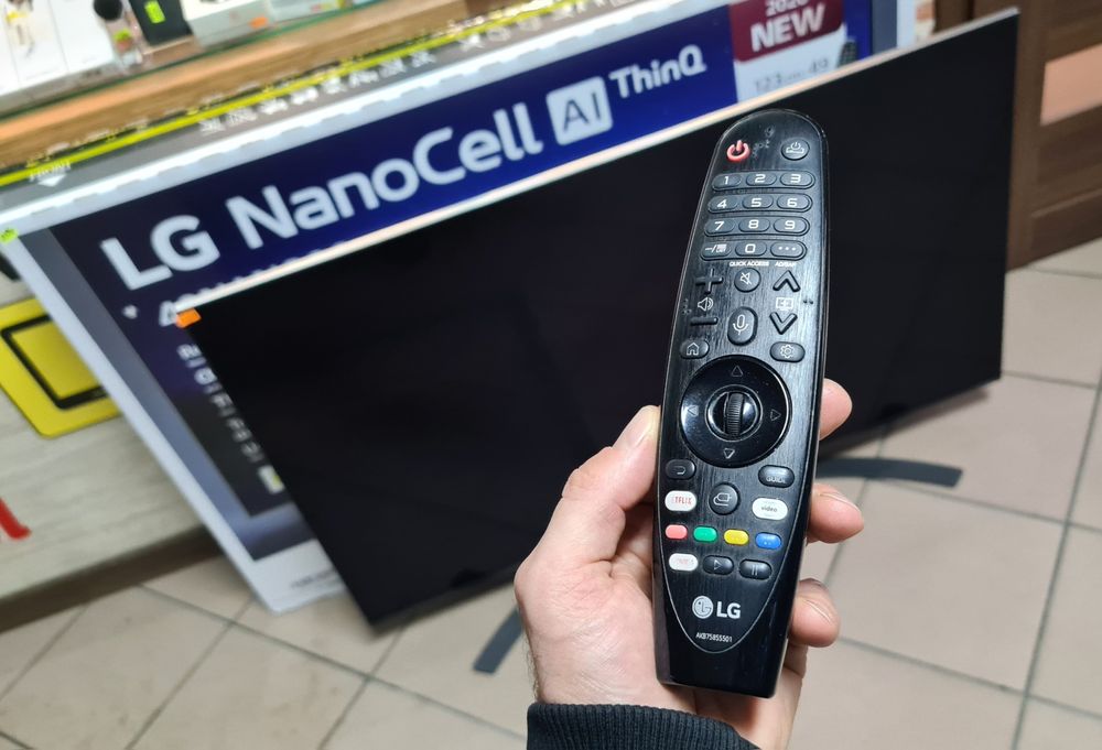 Smart TV telewizor LG NanoCell Al ThinQ 4K HDR 49" 49NANO86 2020 KOMIS
