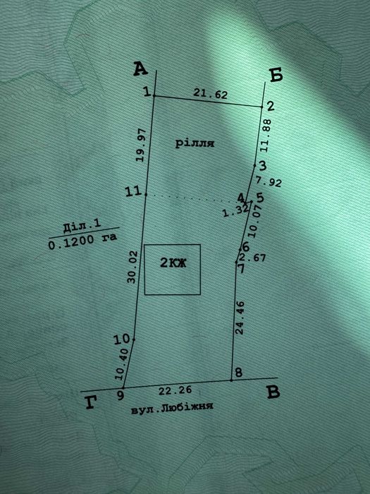 Продам будинок (незавершене будівництво) з земельною ділянкою 0.12 га