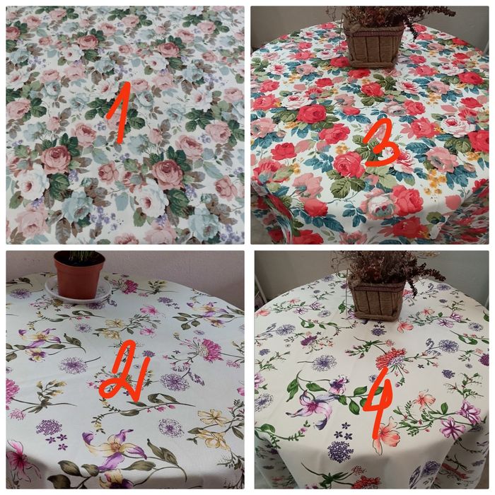Якісні турецькі  скатертини водо і жировідштовхувальні, власне пошиття