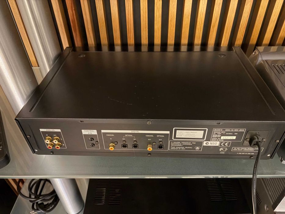 Leitor/Gravador MiniDisc SONY MDS-JB940 – Excelente Estado Oferta MD´S