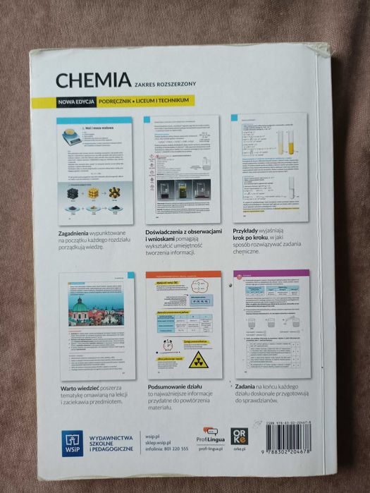 Chemia 1 WSiP Nowa Edycja