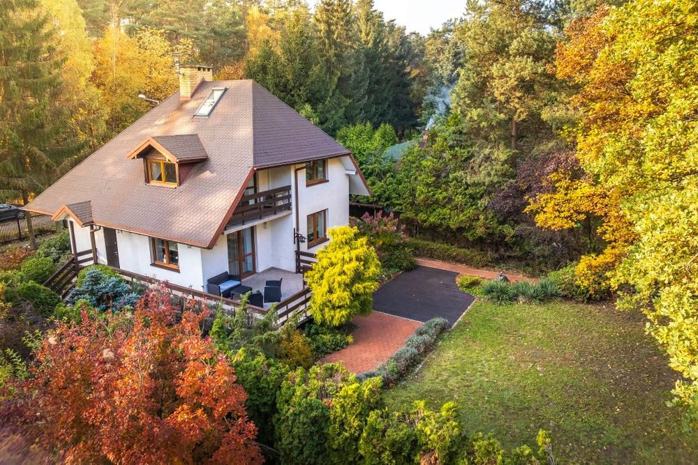 Dom całoroczny w otoczeniu sosnowych lasów – Ustronie k. Grotnik, 170 m², działka 927 m²