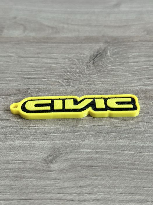 Brelok 3d Honda Civic Motoryzacyjny gadżet, idealny prezent