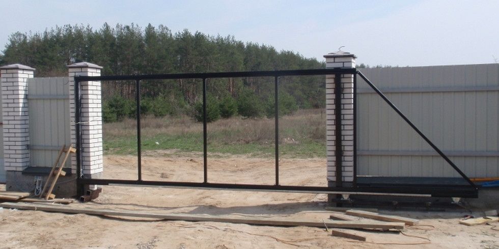 Ворота, ворота откатные, ворота филенка, автоматика для ворот.