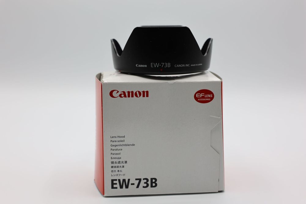 Canon EW-73B lens hood (pára-sol) EF-S 17-85 e EF-S 18-135 como novo