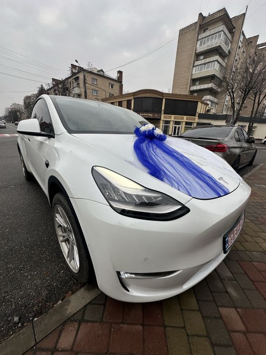 Прокат/Оренда авто на весілля Тесла модель Y Черкаси та область