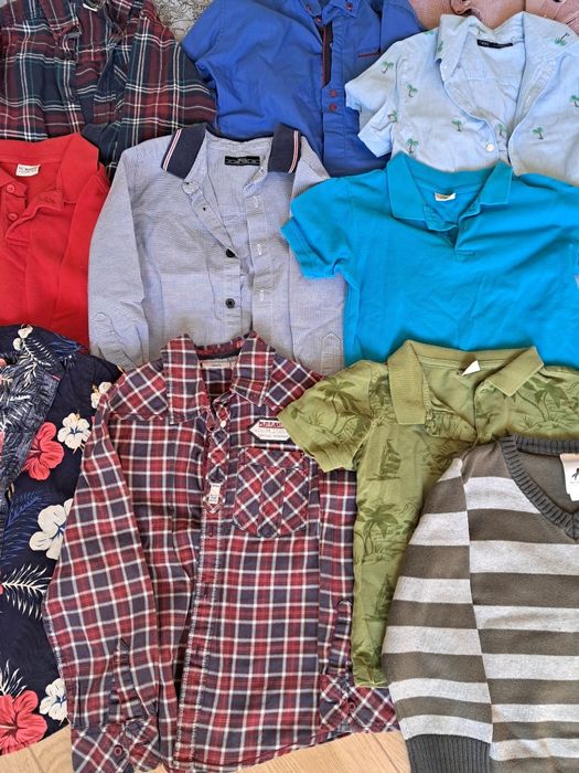 Віддам, светри,рубашки,теніски 110-134