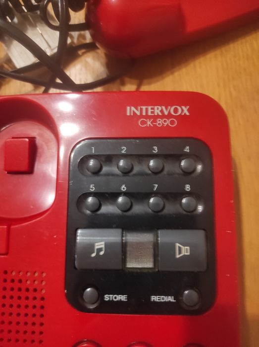 Telefon stacjonarny PRL Intervox nieużywany