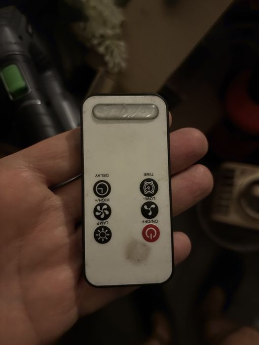 Okap wyspowy wiszący OK-4 | pilot | LED | 650 m³/h | sprawny