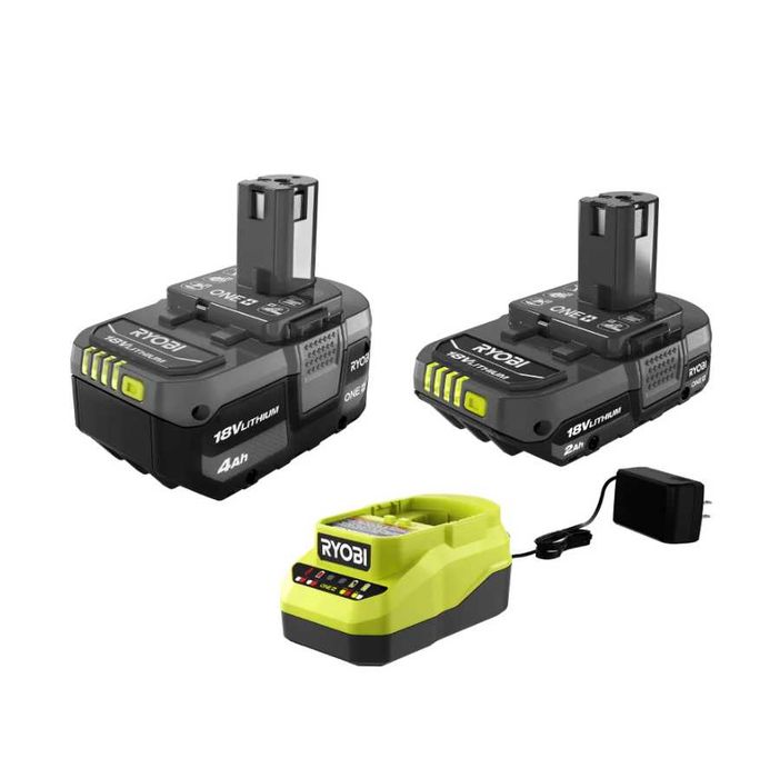 Zestaw startowy akumulatorów RYOBI 18V PSK106SB (2Ah+4Ah)