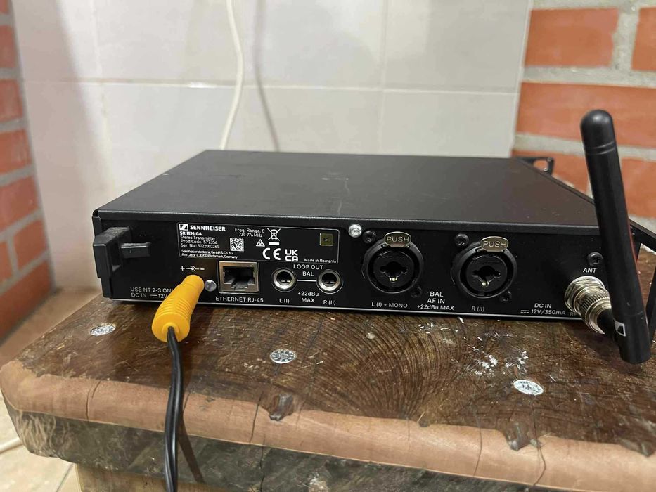 In-ear transmissor e pocket SENNHEISER