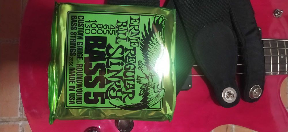 Baixo 5 cuerdas custom