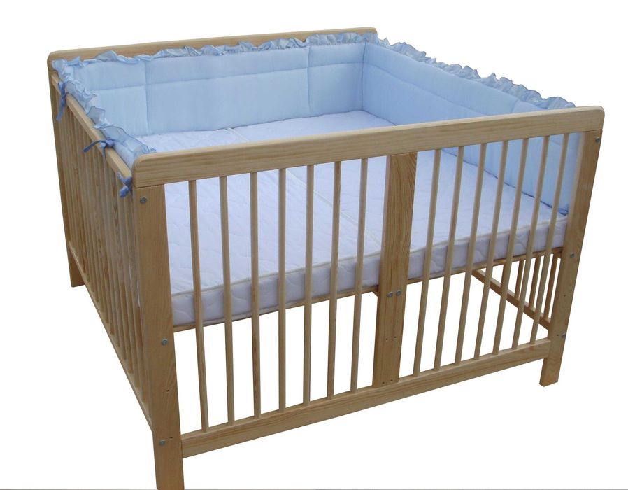 Łóżeczko dla bliźniąt sosna NOWE