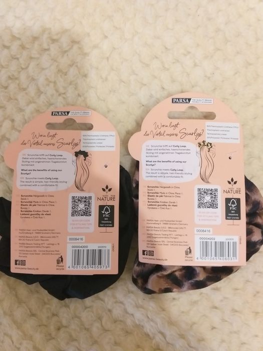 Резинки для волосся Німецького бренду  PARSA BEAUTY