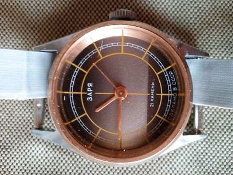Раритет. Механические часы Заря, 21 камень