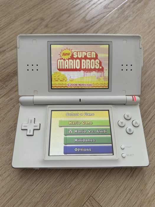 Nintendo DS lite white komplet i 12 gier