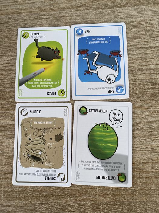 Gra karciana Exploding kittens