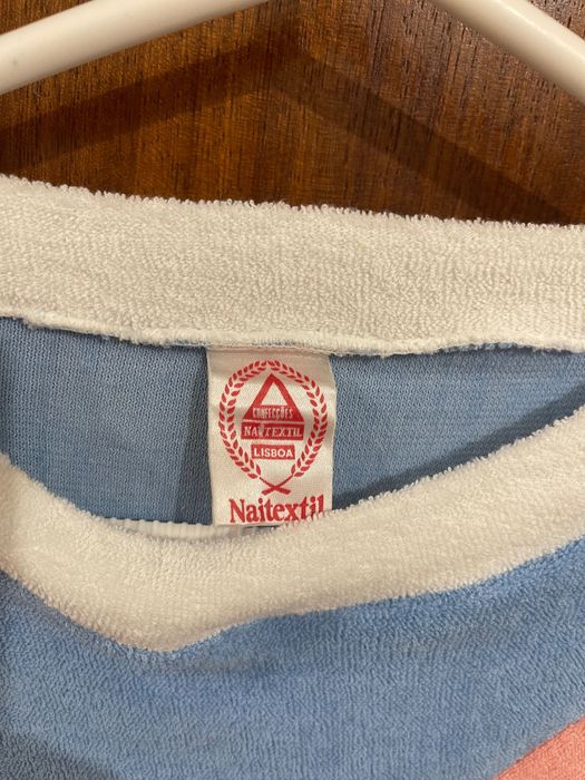 Camisa de noite turca azul