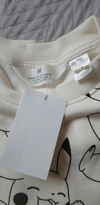 Bluza 134 140 H&M Pokemon Pikatchu