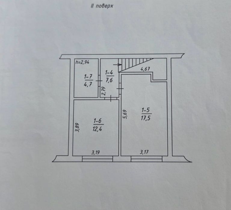 Продаж таунхаусу 82.8 кв.м в КМ Паларіс