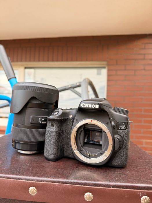 Canon 70D + Obiektyw Sigma 18-35