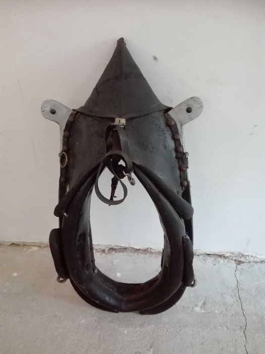 Chomąto - Piękne  duże skórzane