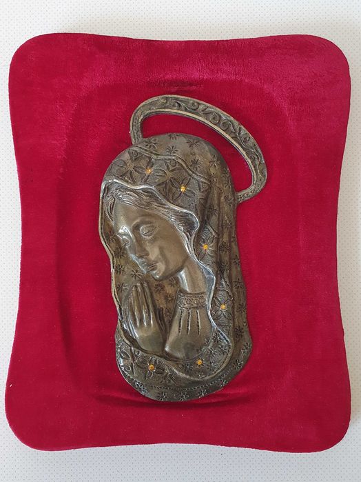 Our Lady Statue - 21.5 cm - Bronze - 1960s