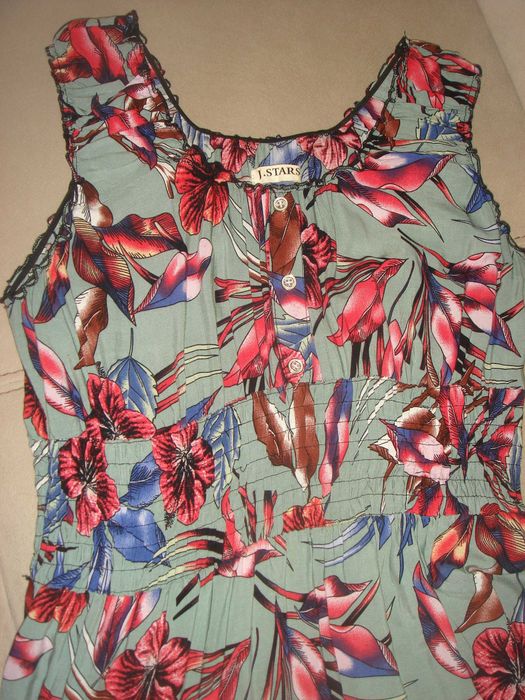 kwiecista sukienka letnia